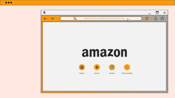 Simulação de browser da Amazon