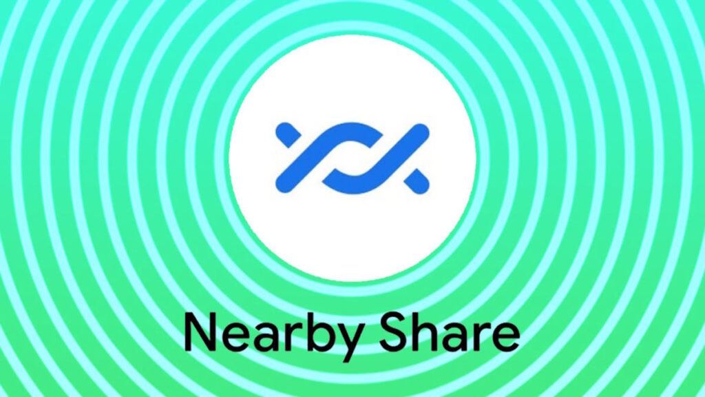 Nearby Share Windows Android Google ficheiros