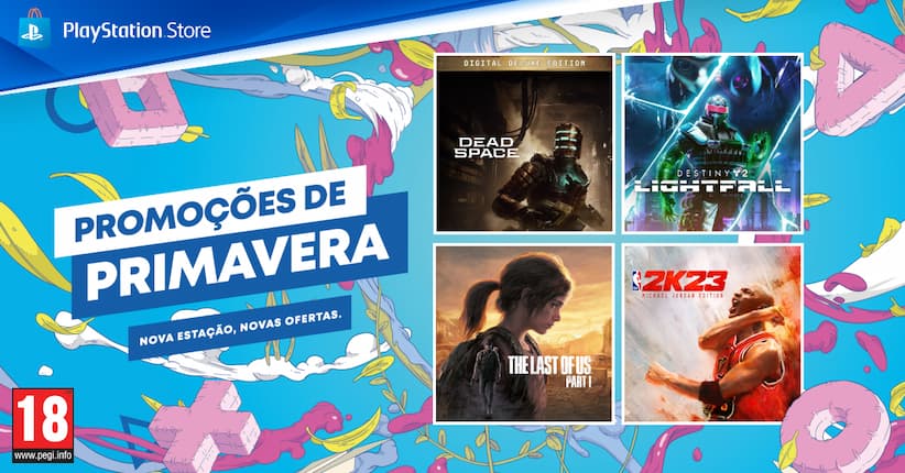 PS Store - Promoções de Primavera - jogos em destaque, datas e descontos