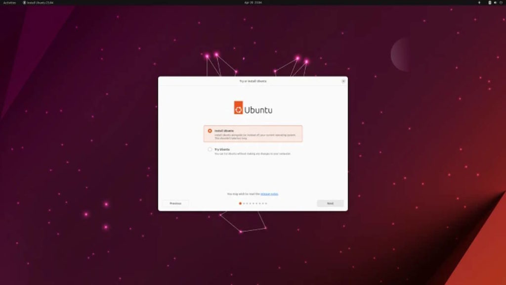 Ubuntu 23.04 Lunar Lobster Linux versão atualizar