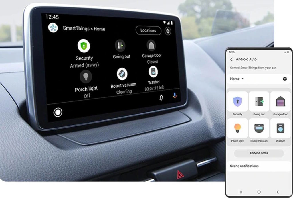 Android Auto Google IoT Control House