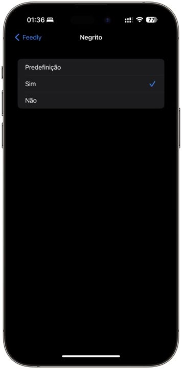 definicImagem iPhone com menu Acessibilidade