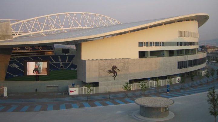 Imagem do Estádio do Dragão, casa do FC Porto