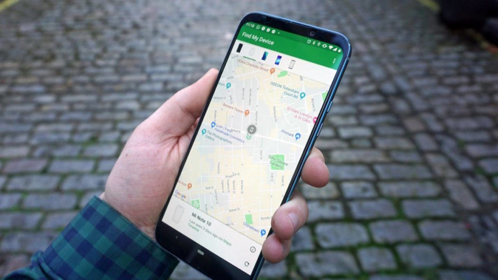 Google Android smartphones desligados encontrar