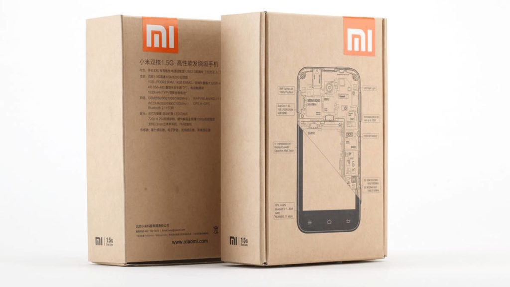 Xiaomi design unboxing inovação embalagens