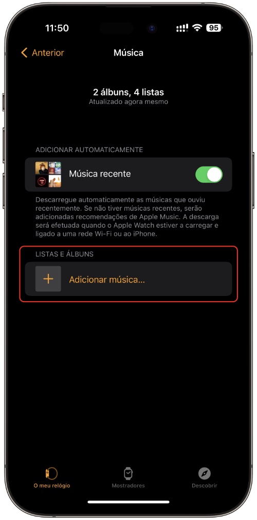 Reproduza músicas no iPhone - Suporte da Apple (BR)