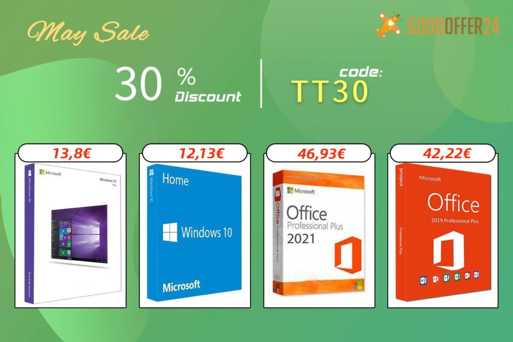 Atualize o Windows, o Office e muito mais com a GoodOffer24