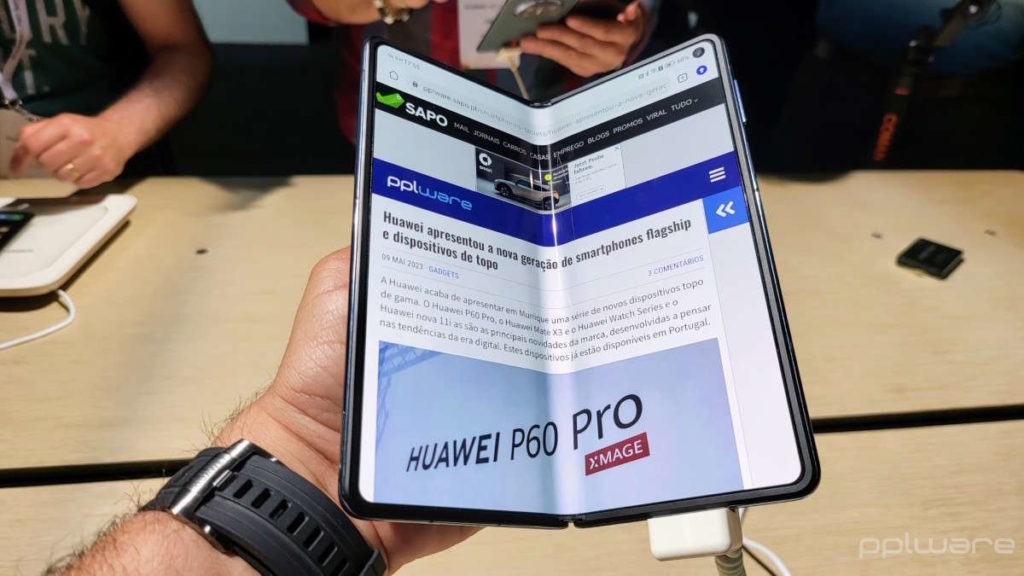 Huawei Mate X3 abre o caminho para uma era de smartphones dobráveis