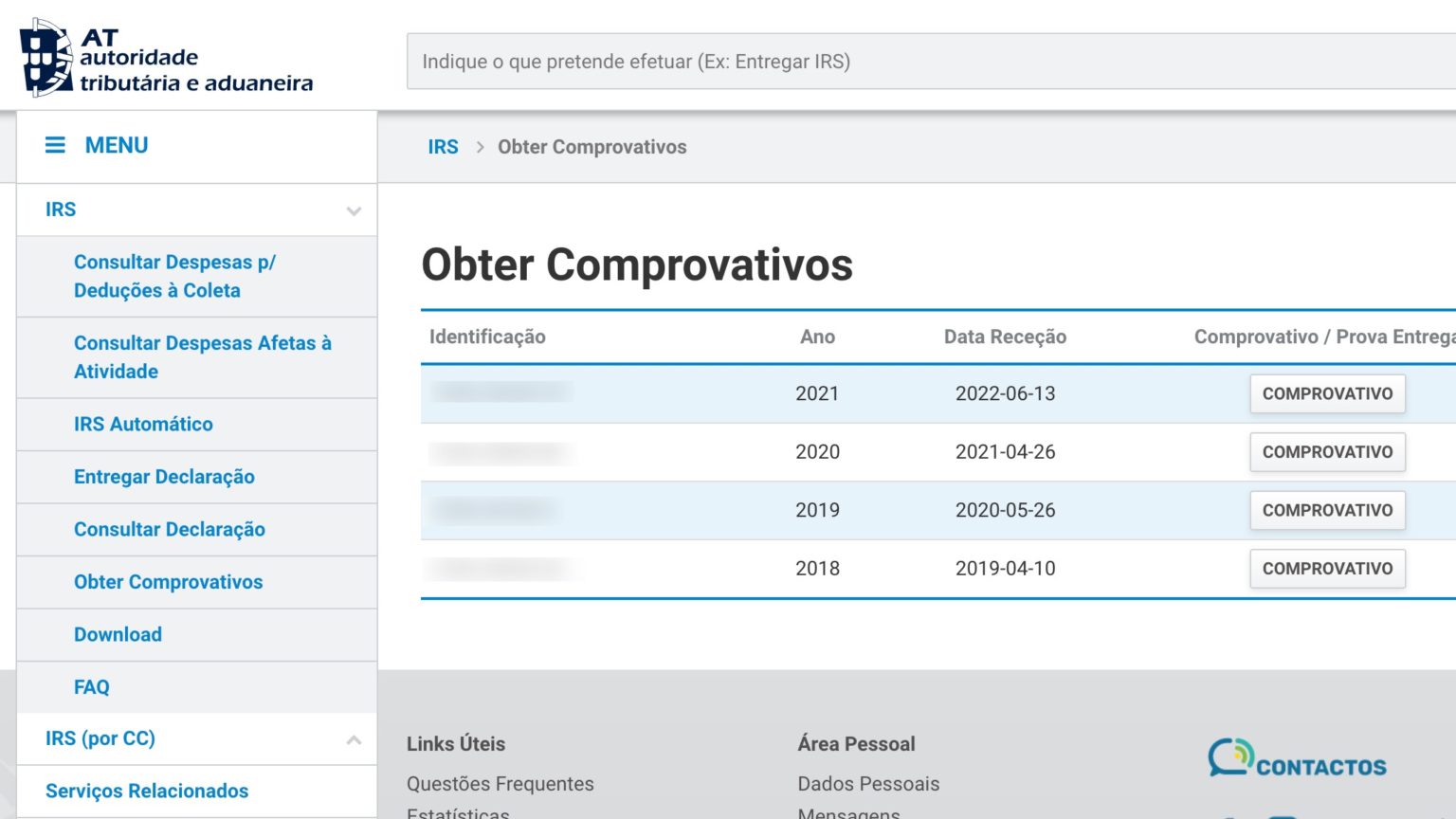 Finanças Como Obter Comprovativo Da Declaração De Irs 7315