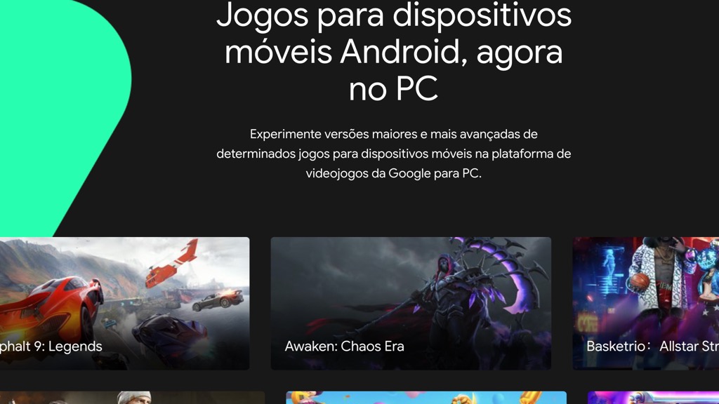 Versão beta do Google Play Games para PC chega ao Brasil e mais países