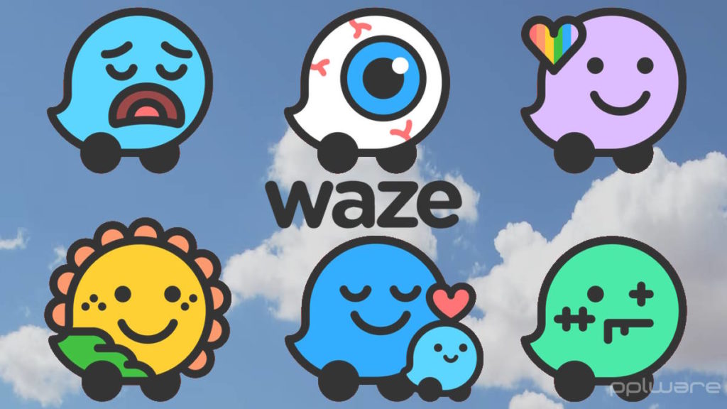 Waze ícone condutores código personalização