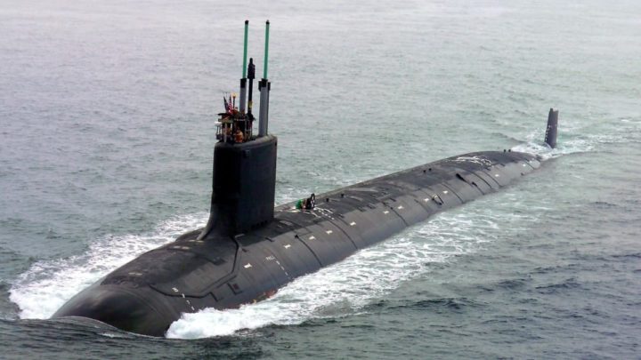 Imagem submarino nuclear dos EUA