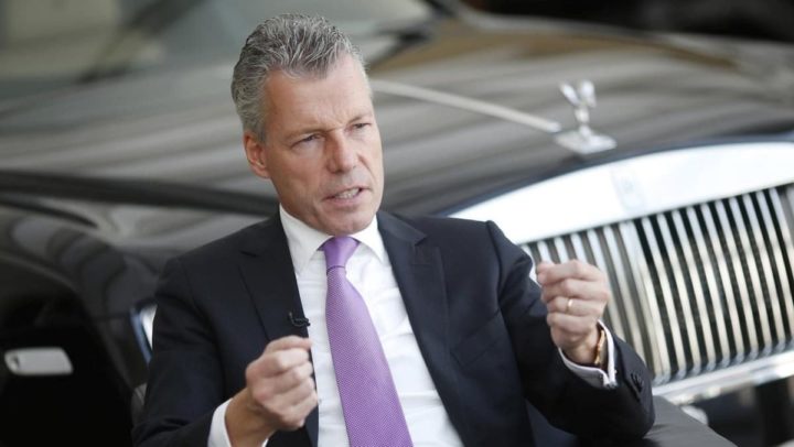 Torsten Müller-Ötvös, CEO da Rolls-Royce