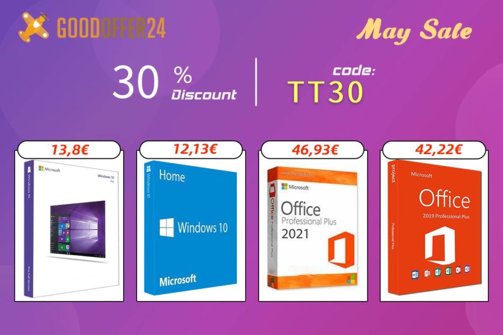 Atualize o seu Windows e Office este fim de semana com a GoodOffer24