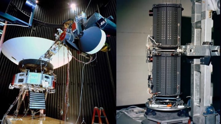 Imagem fonte de energia das sondas Voyager