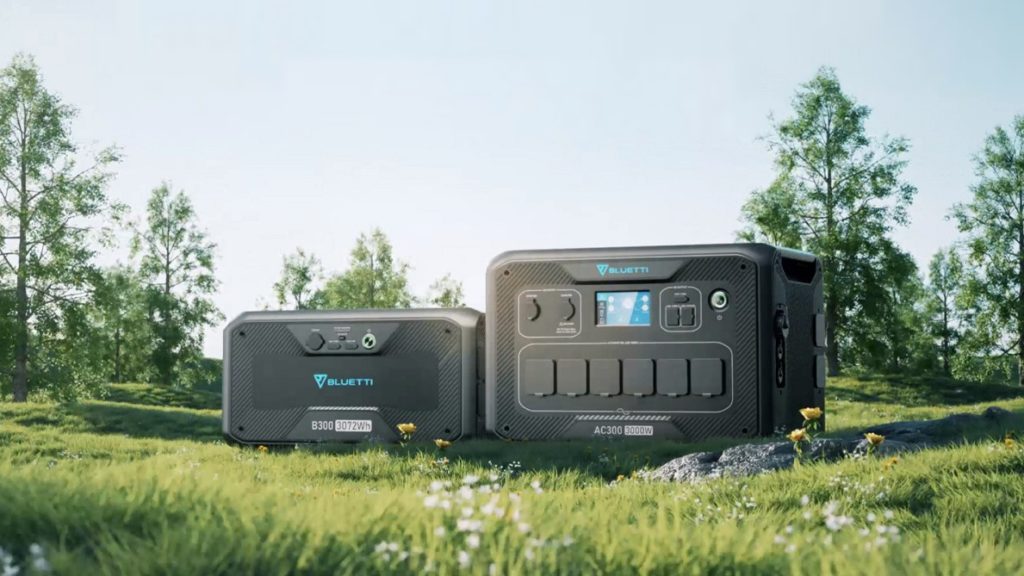 BLUETTI AC300 & B300 – sistema de energia modular à medida das suas necessidades