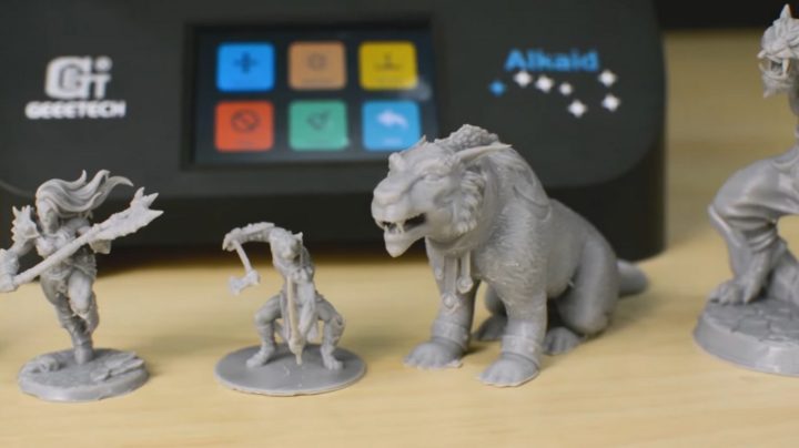 GEEETECH ALKAID LCD - a impressora 3D ideal para iniciantes na impressão a resina