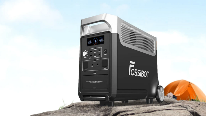 FOSSiBOT lança a sua primeira Power Station FOSSiBOT F3600, com bateria de 3840 Wh 