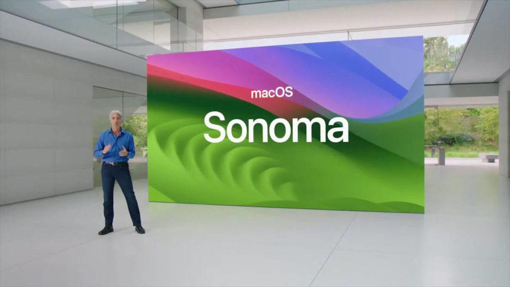 macOS Sonoma Apple