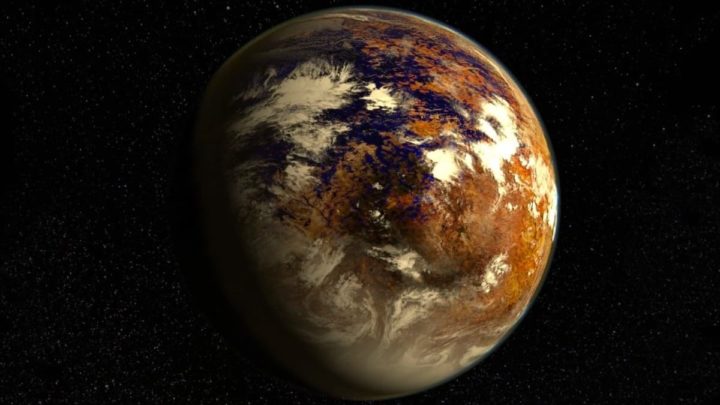 Representação artística do planeta Proxima Centauri b