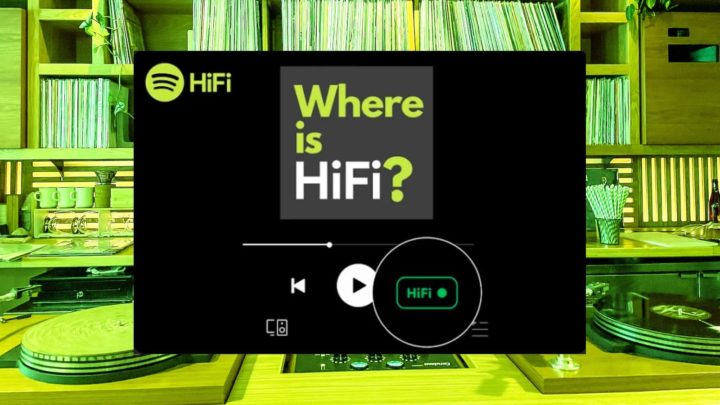 Illustration Spotify with HiFi