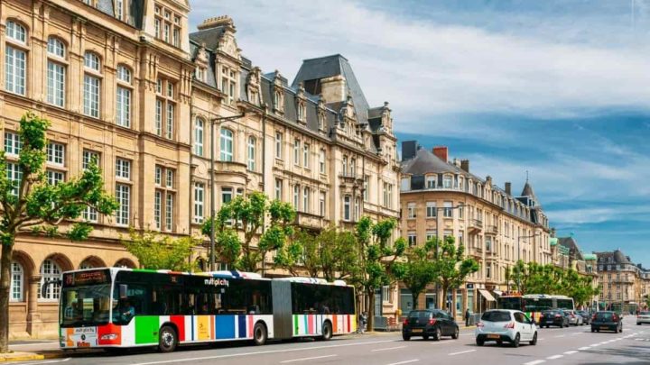 Transportes públicos, no Luxemburgo