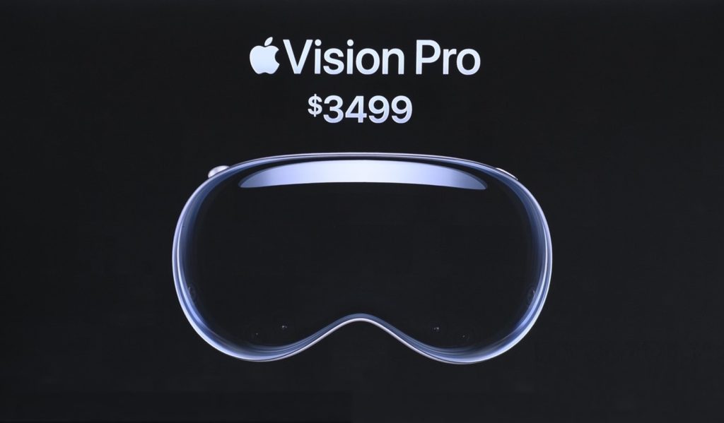 Apple Vision Pro WWDC 2023 keynote