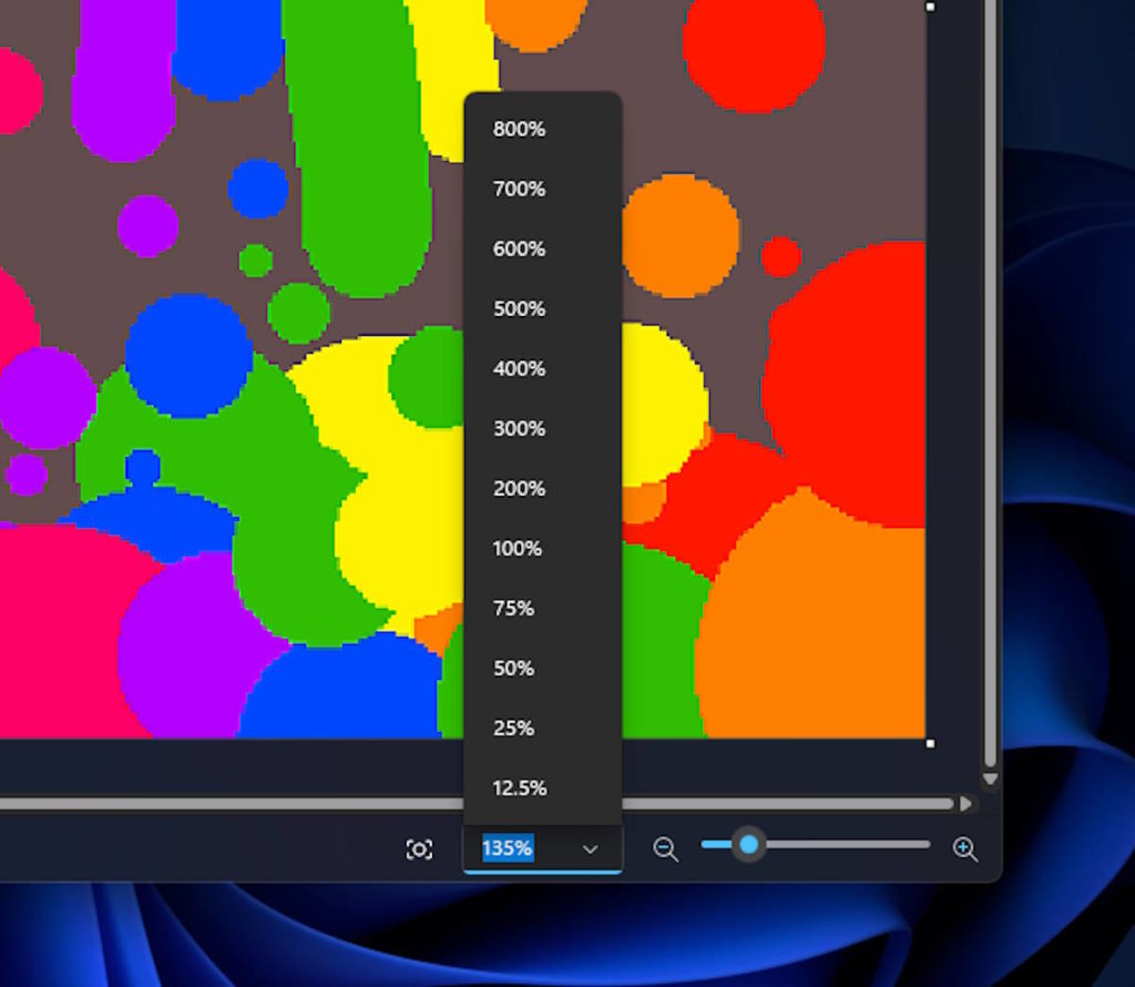Paint Windows 11 dark mode Microsoft app