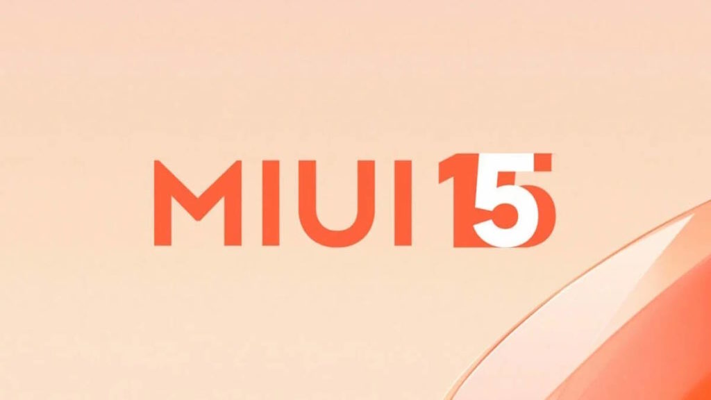 MIUI 15 update for Xiaomi smartphones