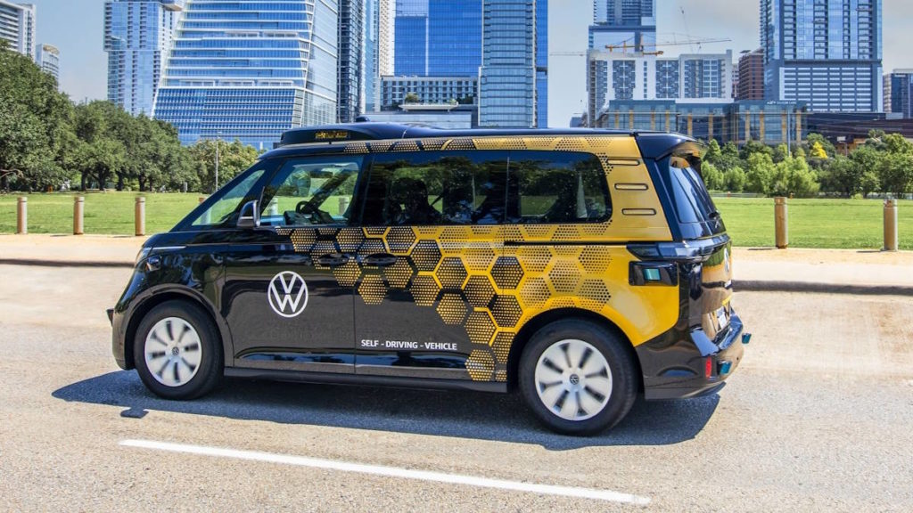 Volkswagen condução autónoma EUA ID.Buzz