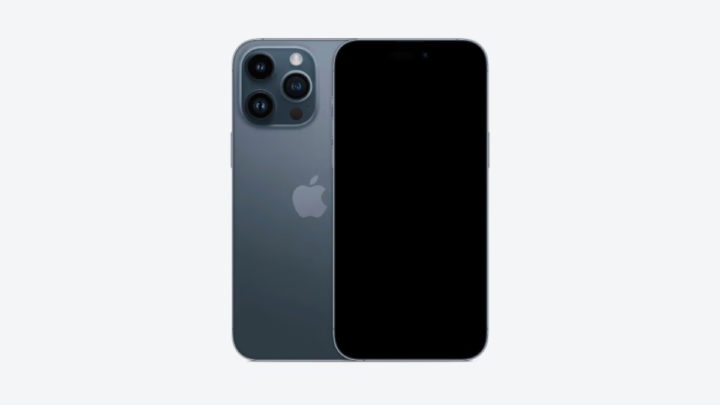 iPhone 15 Pro da Apple em azul escuro