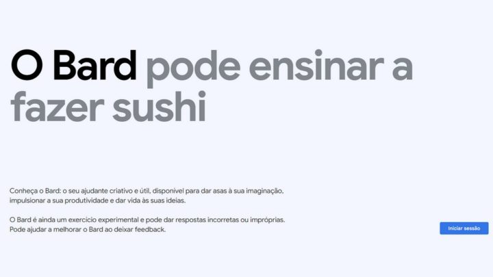 Bard da Google chegou a Portugal e pode ser usado em português