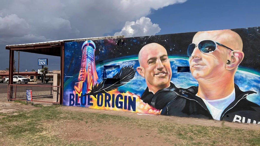 Blue Origin Jeff Bezos SpaceX espaço foguetões