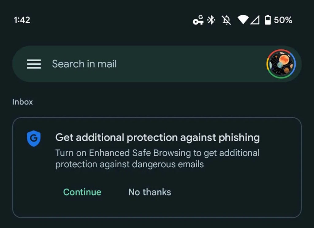 Google Gmail segurança proteção privacidade