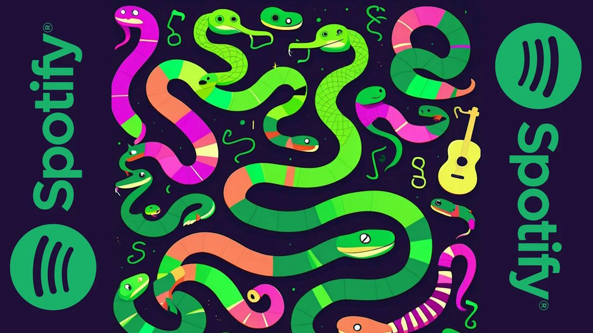 Sabia que o Spotify para iOS tem um jogo da cobra escondido?