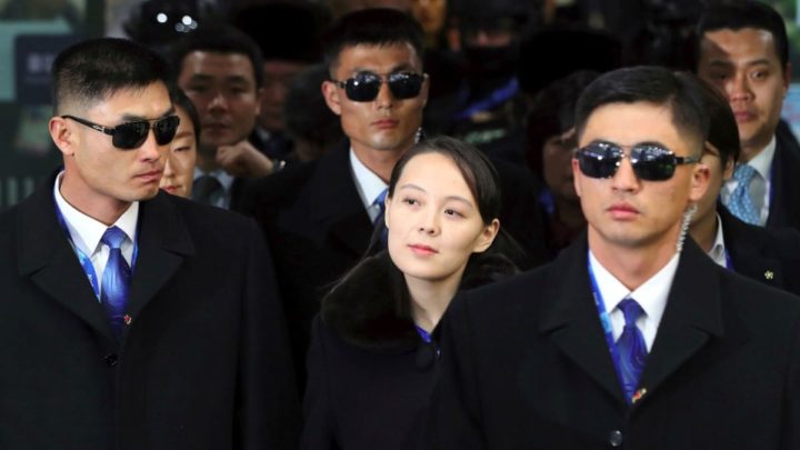 Kim Yo Jong, vice-diretora do departamento do Comité Central do Partido dos Trabalhadores e irmã do líder supremo da Coreia do Norte, Kim Jong-Un