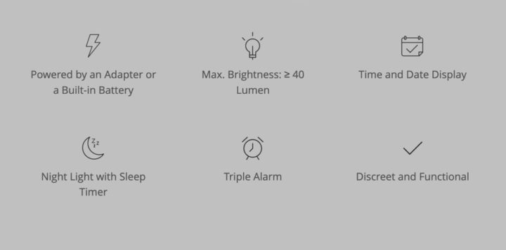 Atmo LED Clock: Para quem precisa de um relógio com estilo
