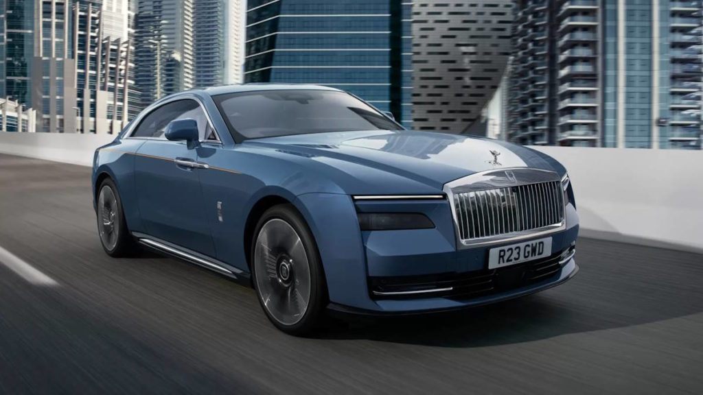 Rolls-Royce Spectre carro elétrico vender
