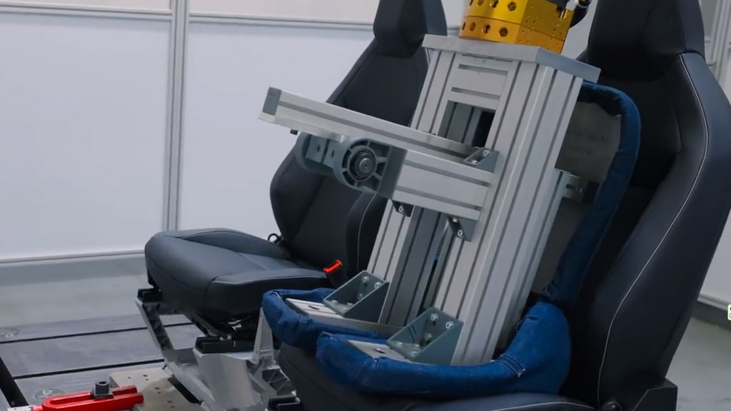 Tesla reveals Cybertruck endurance test seats