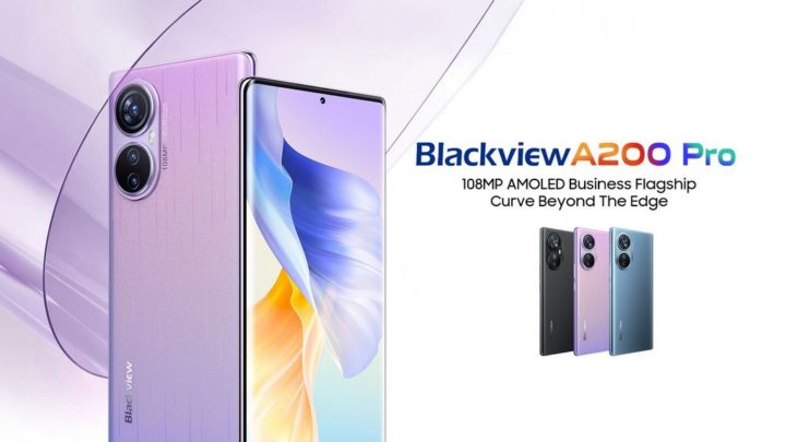  Blackview A200Pro traz de volta o ecrã curvo a um elegante smartphone 