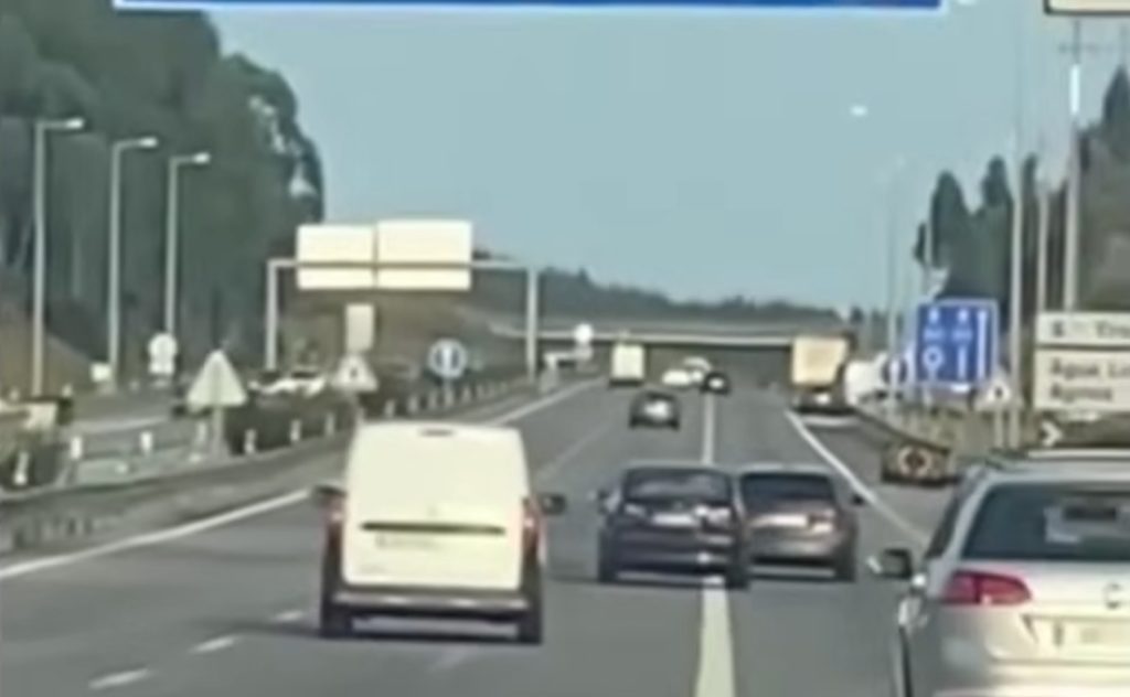 Aconteceu em Portugal! Condutor num carro BMW “causou” pânico