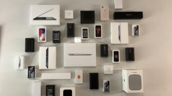 Coleção de caixas de produtos da Apple | jalaube no Reddit