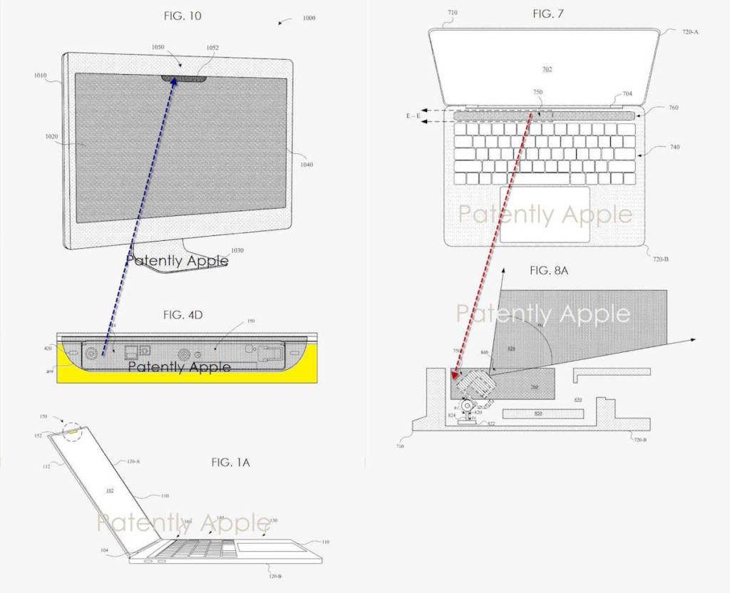 Face ID Apple MacBook patente iMac