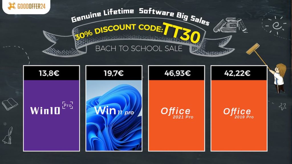 As chaves digitais de ativação de software da GoodOffer24 estão ao melhor preço