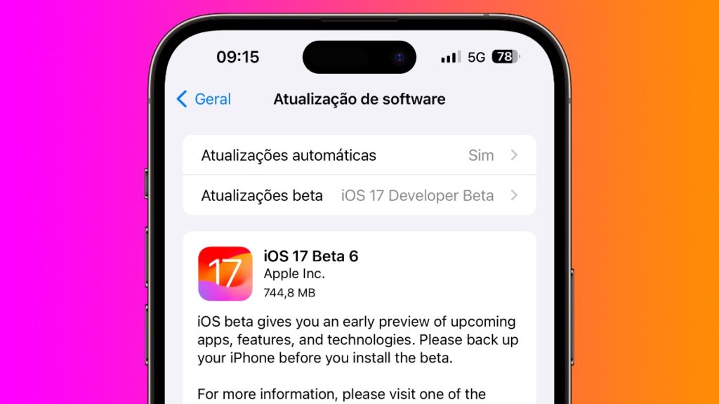 iOS 17 beta 6 traz poucas novidades, mas o “tal botão” mudou de lugar