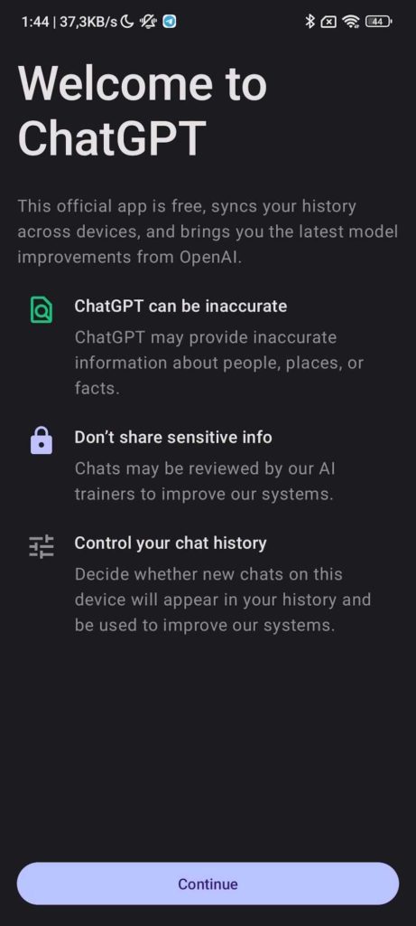 ChatGPT Android OpenAI Portugal app