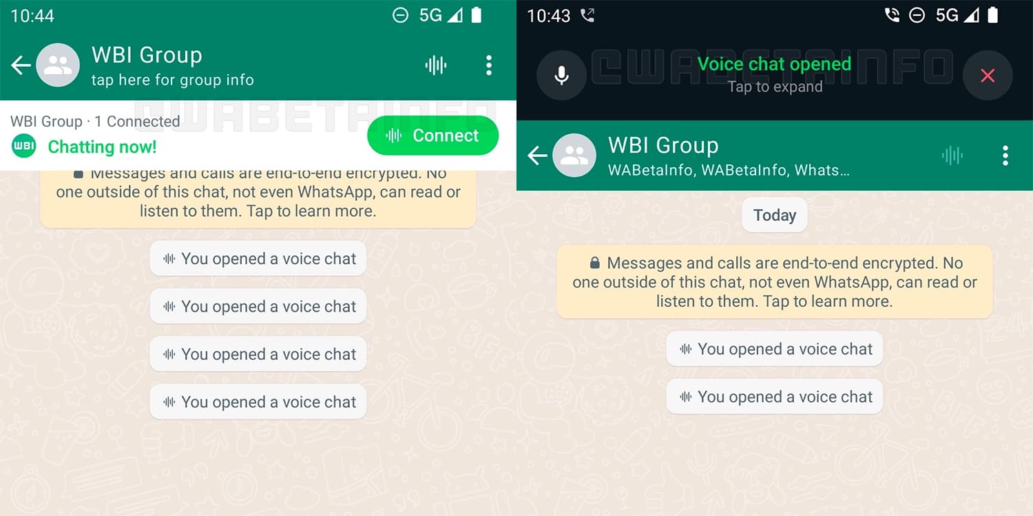 Veja como iniciar um chat por voz no WhatsApp