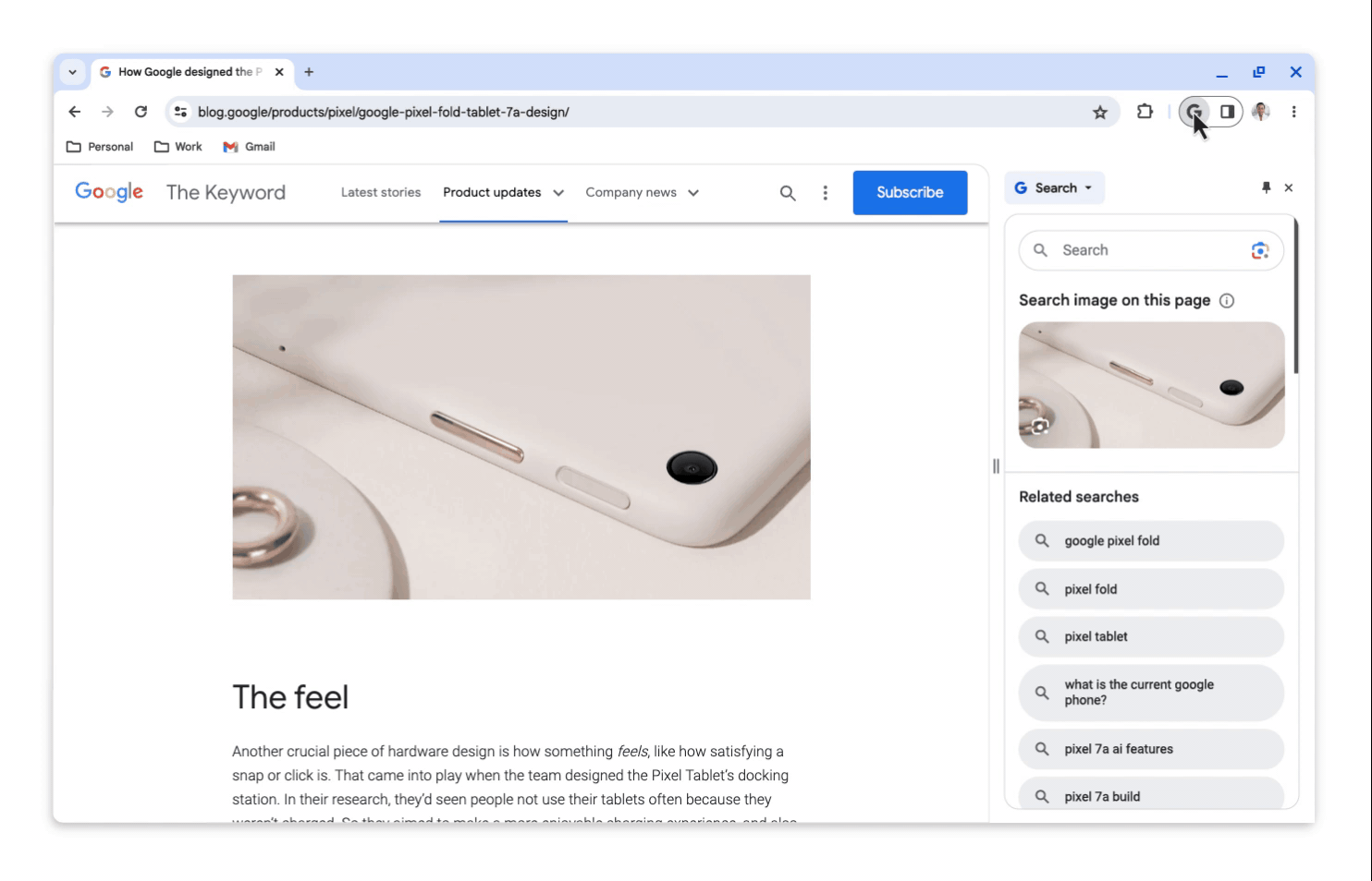 Chrome Google browser novidades