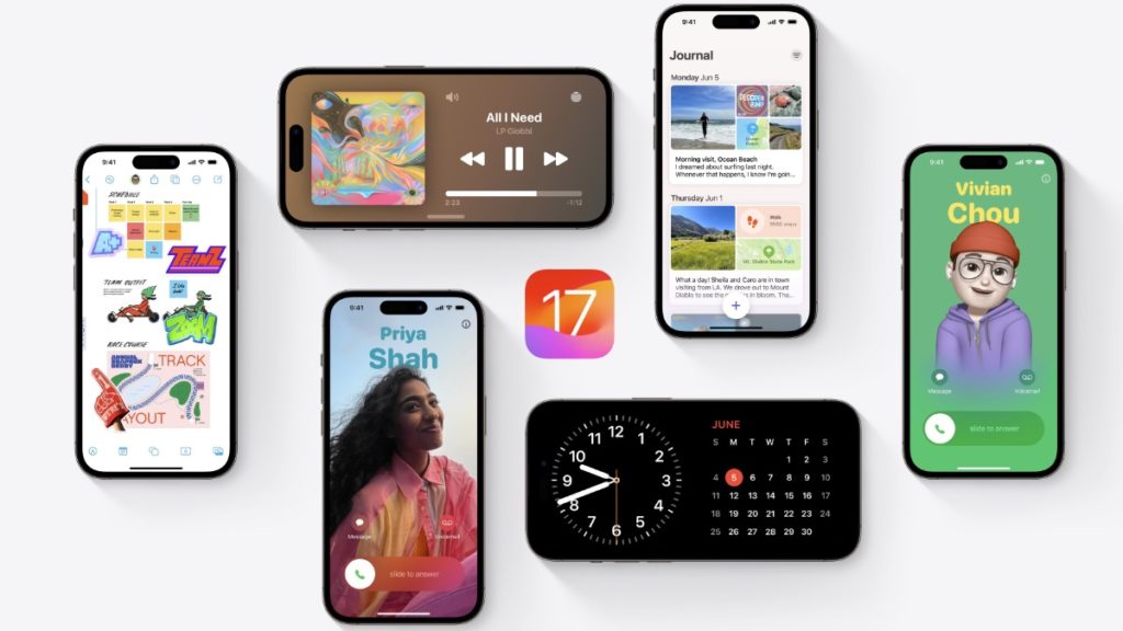 Apple lançou o iOS 17, iPadOS 17, watchOS 10, tvOS 17…