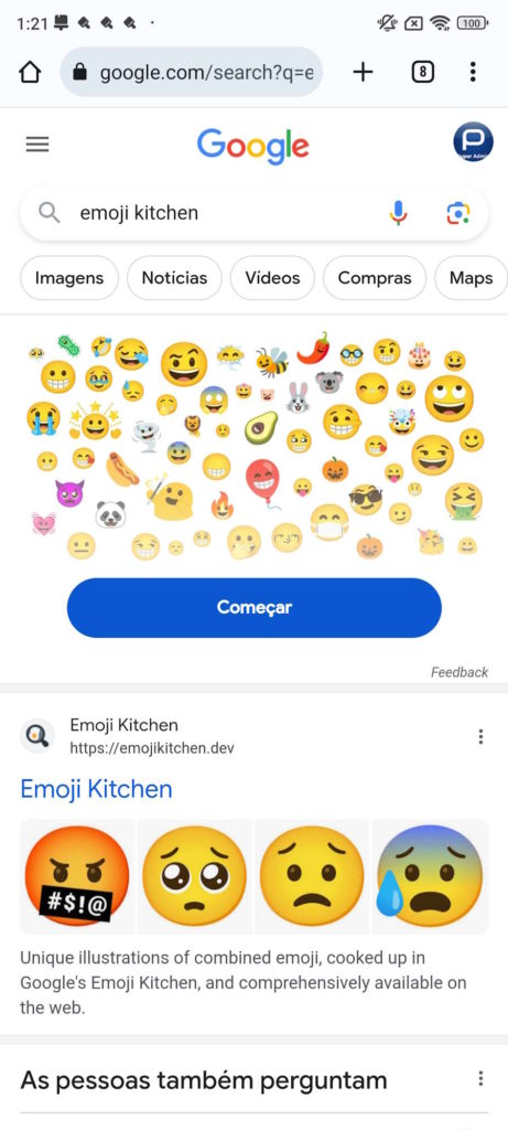 emojis emoji kitchen Google exprimir